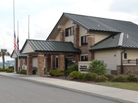  @ Palatka Municipal - Lt. Kay Larkin Field Airport - Airport office of Palatka airport FL - by Jack Poelstra