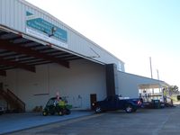  - Hangar of Apalachicola Airport Fl. - by Jack Poelstra