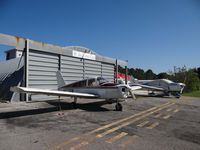  @ Costin Airport - Hangar of St Joe flying club, Fla. - by Jack Poelstra