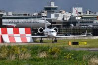  - N112WJ parked up on the landmark exc ramp - by andy-man-egcc