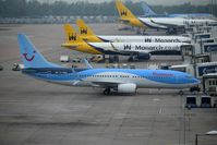  - TOM and MON parked up on T2 waiting for there pax  - by andy-man-egcc
