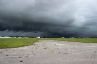 @ Executive Airport - Strong afternoon Florida storms over Orlando Exec - by Florida Metal