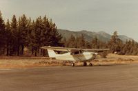  - 59X at beautiful Alpine County with view to the west. Over those mountains (20 miles) on the right, is Lake Tahoe but you must climb to at least 11K feet to clear them with M45 being 5867 ft.With a light load,the C172 59X did very good! - by S B J