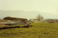  @ 8Q7 - N39932 at Sky Sailing ( renamed Sky Soaring at the end ) just befor the airport closed.Only limited glider activity at this time as most glider pilots found a new home.I was the only power plane there besides the towplanes. - by S B J