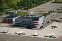  - Lelystad airport building with tower. - by Van Propeller