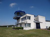 - Airport office and tower of Bielefeld airport - by Jack Poelstra