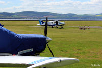  - A peaceful scene with Tayside Aviation at Dundee Riverside airport EGPN - by Clive Pattle