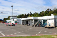  - A view of the passenger terminal at Dundee Riverside airport (EGPN) - by Clive Pattle