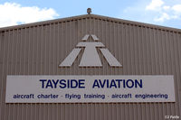  - Signage on the Aircraft Engineering facility at Dundee Riverside airport EGPN - by Clive Pattle