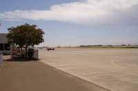  - Red Bluff airport with ramp view to the south. - by S B J