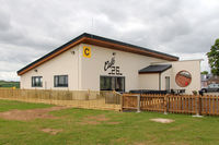  - The new clubhouse at Fishburn Airfield, UK. Opened on May 16th 2015. - by Malcolm Clarke