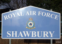  - The RAF Station sign at RAF Shawbury EGOS - by Clive Pattle