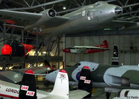 - A view inside the 'Airspace' hangar at the IWM Duxford - by Clive Pattle