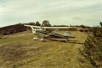  - 78E at a ranch strip in the Diablo Range near Mt Hamilton in 1987.Landed there several times till land was given to Calif. to add to an existing state park thus closing the strip.Was a long,wide nice dirt runway.Built for large planes or maybe poor pilots - by S B J