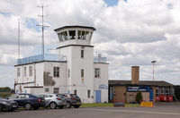 - The former RAF Crosby-on-Eden, now Carlisle Lake District Airport. - by Jonathan Allen