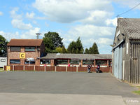  - A view of the Sherburn Aero Club House and viewing area. - by Clive Pattle