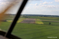  - on finals for RW32, 460 mtrs long - by Chris Hall