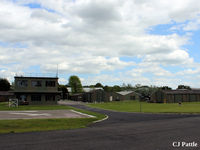  - A view of the watchtower and nissen hut buildings at the Yorkshire Aviation Museum, Elvington. All of the buildings contain display items open to the public. - by Clive Pattle