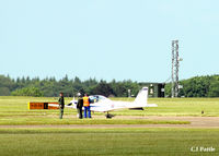  - Student and Instructor prepare for sortie at RAF Cranwell EGYD - by Clive Pattle