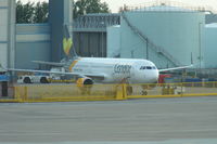  - A Condor Airbus outside the Thomas cook maintenance facility at Manchester   - by Guitarist