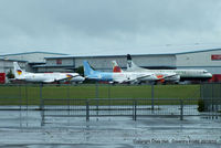  - BAe ATP's stored at Coventry - by Chris Hall