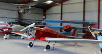  - Radial Fly-in day packed hangar view at Breighton, Yorks - EGBR - by Clive Pattle