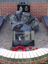  - Memorial to the crew of Handley Page Halifax LV905 at Breighton Airfield, Yorkshire - EGBR - by Clive Pattle