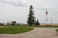  @ Ames Municipal Airport - Looking towards the terminal - by Glenn E. Chatfield
