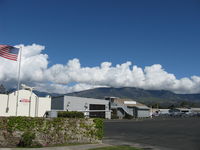  - Beautiful Cumulus Clouds building over the Topa Topa Mountains north of the airport-photo 2. - by Doug Robertson