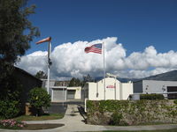  - Beautiful Cumulus Clouds building over the Topa Topa Mountains north of the airport-photo 1. - by Doug Robertson
