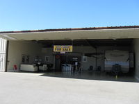  - This large deluxe hangar with built-in amenities opposite the Aviation Museum of Santa Paula's main hangar is now SOLD! - by Doug Robertson