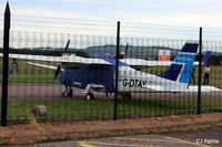  - Great security but impedes good photography at Dundee Riverside EGPN - by Clive Pattle