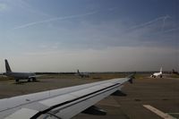  - Some airports doesn´t see five planes in five hours. Here we are part of five planes in five minutes..... - by Holger Zengler