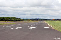  - Runway view at Eshott X5ES - by Clive Pattle