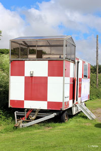  - The Airfield Control Caravan at Eshott X5ES - by Clive Pattle