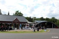  - A view of the restaurant and other buildings at The Shuttleworth Trust, Old Warden Airfield. - by Clive Pattle