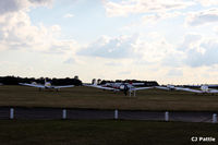  - A section of the GA park at White Waltham EGLM - by Clive Pattle