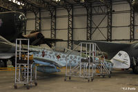  - A view inside one of the exhibition hangars at the Yorkshire Air Museum at Elvington EGYK - by Clive Pattle