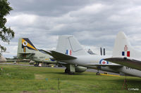  - A view of one of the Aircraft exhibition line-ups at the Yorkshire Air Museum at Elvington EGYK - by Clive Pattle