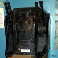  - Lancaster Rear Turret display at the Yorkshire Air Museum EGYK - by Clive Pattle