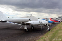  - Line-up of GA aircraft at Turweston EGBT - by Clive Pattle