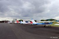  - Parked GA static at Turweston EGBT - by Clive Pattle