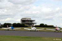  - A view of the new ATC Tower being constructed at Turweston EGBT - by Clive Pattle