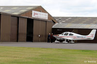  - An engineering hangar/workshop occupied by AKKI at Turweston EGBT - by Clive Pattle