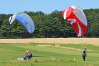  - Paramotors at Northrepps. - by Graham Reeve