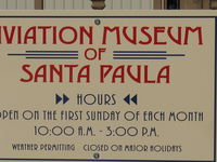  - Aviation Museum of Santa Paula-signage - by Doug Robertson