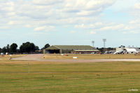  - Airfield view RAF Coningsby EGXC - showing the BBMF area on the left and the 29 (R) Sqn apron. - by Clive Pattle