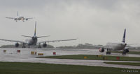  - Airport view at a very damp and overcast Manchester Airport EGCC - by Clive Pattle