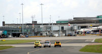  - Airside Ops vehicles on patrol at Manchester EGCC - by Clive Pattle