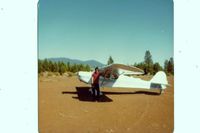  - Glenn Eagle airport.This poor picture (only one I have) was taken on our only visit to this beautiful dirt strip befor it closed.Was a short walk to Eagle Lake which is just east of Lasson National Park.This was in 1980. - by S B J